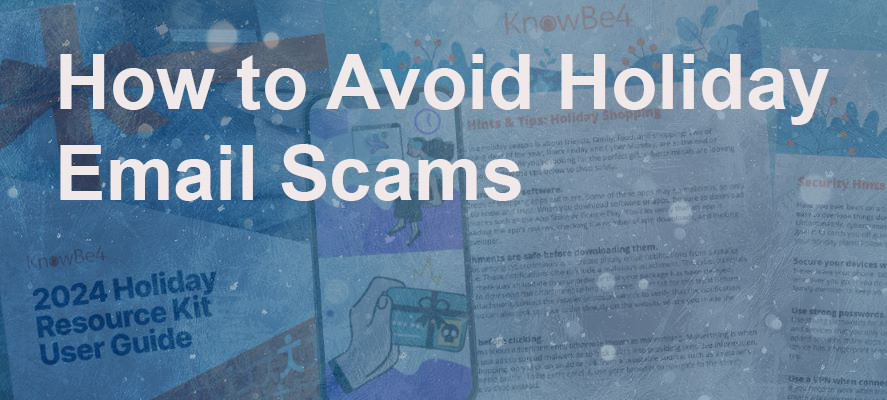 Holiday Email Scams banner